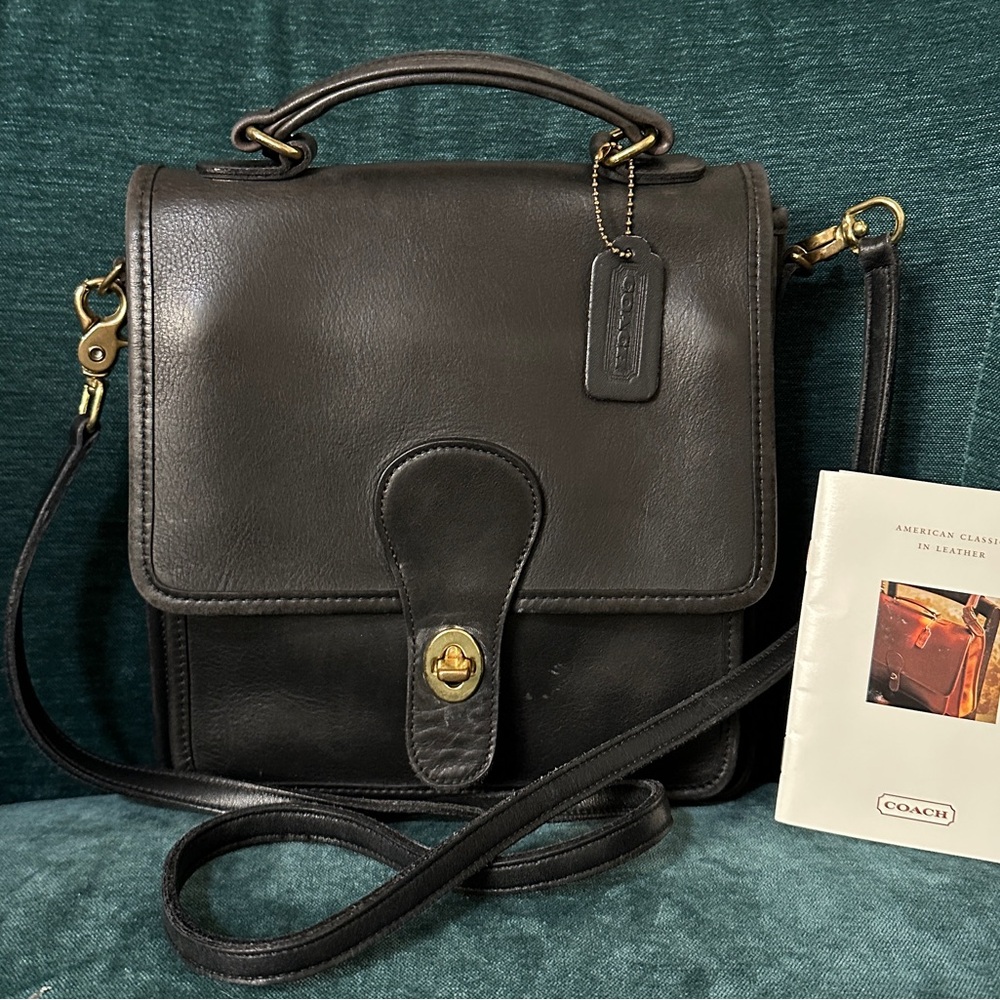 Coach Vintage Station Bag (black)